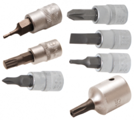 Bit sockets 1/4'' (6,3 mm)