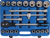 Socket sets 3/4'' (20 mm)