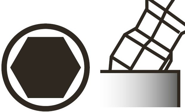 Bit Socket 10 mm (3/8) internal Hexagon with Ball Head