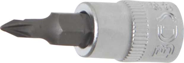 Bit Socket 6.3 mm (1/4) Drive Cross Slot