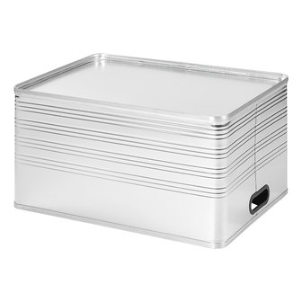 Aluminium transport case 120L