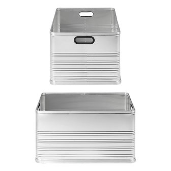 Aluminium transport case 120L