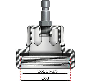 Adaptor No. 6 for BGS 8027, 8098