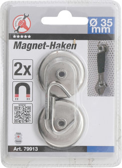 Magnet hook around diameter 34 mm 2 pcs