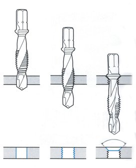 Drill tapping set 7-piece