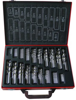 Set of fully grounded drill bit set 170 pcs