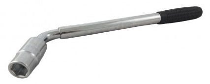 Extendable wheel wrench