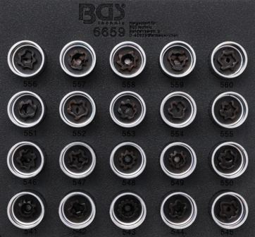 Rim Lock Socket Set for VAG 20 pcs