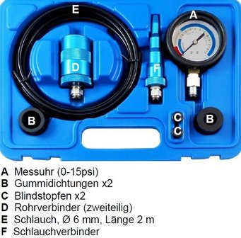 Water Pump Tester Set 8 pcs