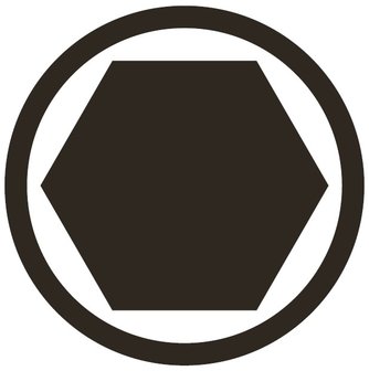 Impact Bit Socket (1/2) Drive internal Hexagon