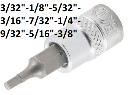 Bit Socket 6.3 mm (1/4) Drive internal Hexagon