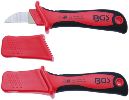 VDE Cable Knife with Slip Protection