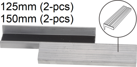 Bench Vice Jaw Protector Aluminium