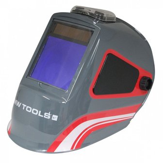 Panoramic welding helmet with 180a&deg; vision