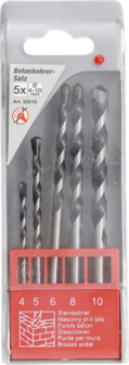 5-piece Cement Drill Set