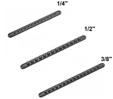 Aluminium magnetic cap rails