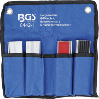 Bench Vice Jaw Protector Set Aluminium 125 mm 8 pcs