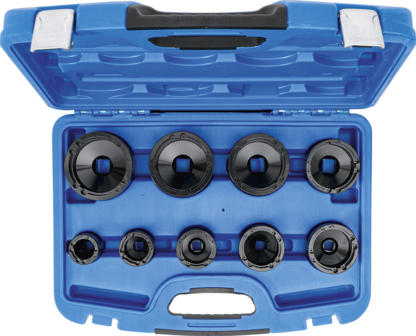 Groove Nut Socket Set inside taps KM4 - KM12 9-pcs