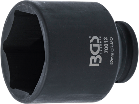 Impact Socket, Hexagon (1/2) Drive 52 mm