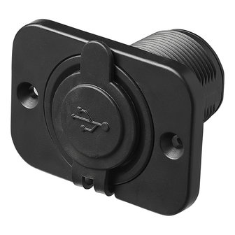 USB flush-mounted socket double type A 3100mA 12V/24V