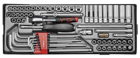 1/4 Socket combination set 65pc