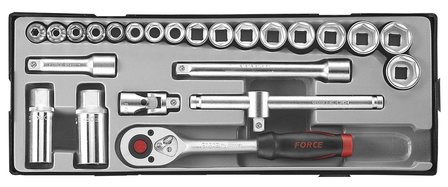 3/8 Socket set 24pc