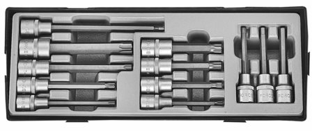 1/2 Socket bit set 12pc