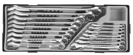 Combination wrench set 16pc