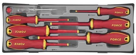 Insulated screwdriver set 7pc