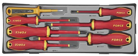 Insulated screwdriver set 7pc