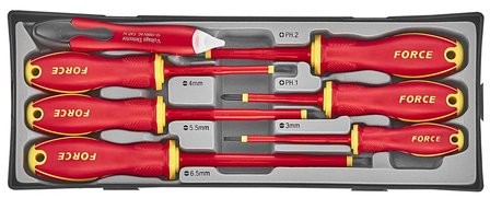 Insulated screwdriver set 7pc