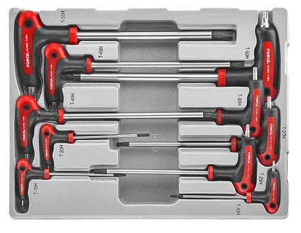 Star tamperproof grip key set 10pc