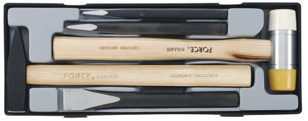 Hammer &amp; chisel set 5pc