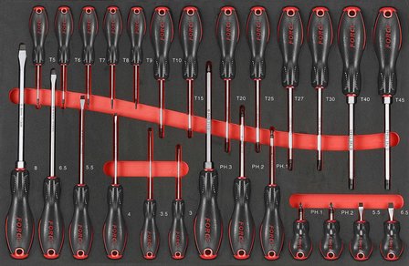 Foam screwdriver set 26pc