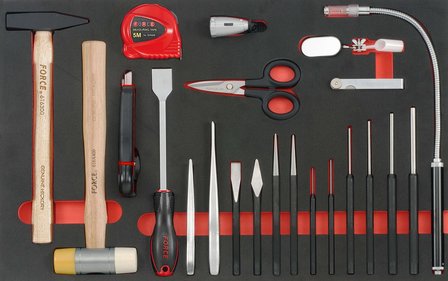 Foam Chisel &amp; Hammer set 21pc