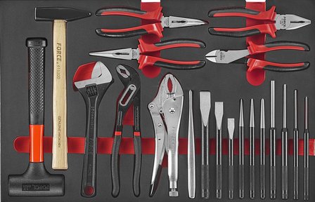 Foam Pliers &amp; Chisel set 20pc