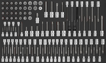 Foam Socket bit set 114pc