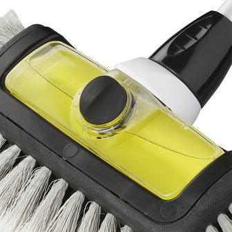 Wash brush 3D with shampoo reservoir telescopic handle 1.65 meter