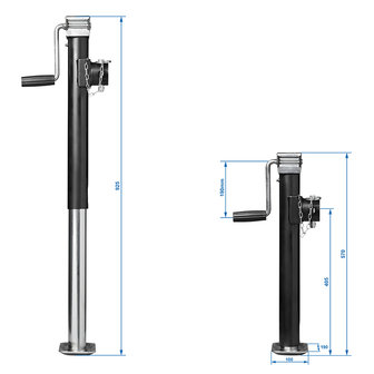 Support leg, swivel-out Heavy Duty SH57/5000