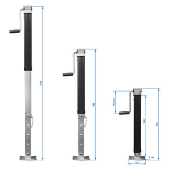 Prop stand winding Heavy Duty SH64/7000