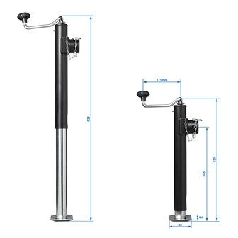 Support leg swivel Heavy Duty TH52/5000