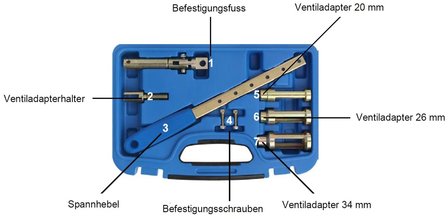 Valve Spring Compressor Set 7 pcs