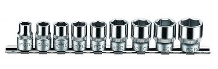 3/8 6-point Socket set SAE 9pc