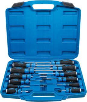 Screwdriver Set with 6.3 mm (1/4) Internal Square 12 pcs