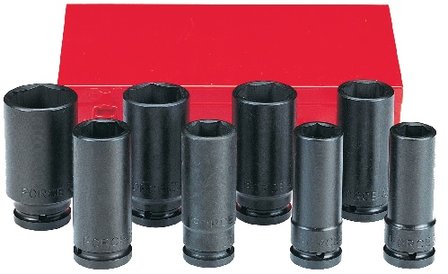 3/4 Impact deep socket set 8pc