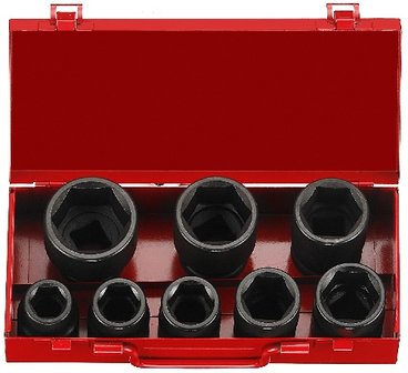 3/4 Impact socket set 8pc