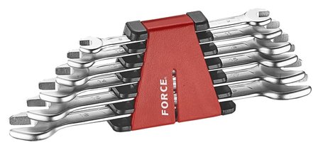 Double open end wrench set 6pc
