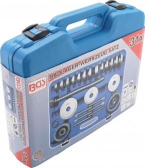 BGS Wheel Bearing Tool Set, 31 Pieces, BGS-67301