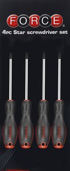 Star screwdriver set 4pc