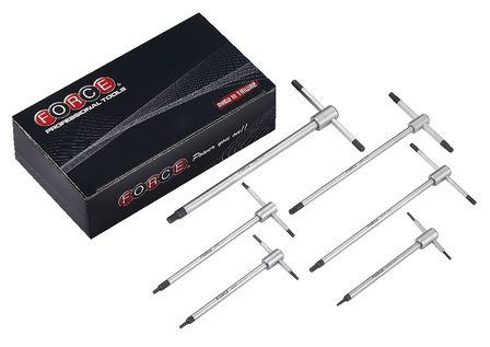 T-Shaped hex key set 6pc